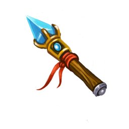 Ashwood staff — in-game inventory icon