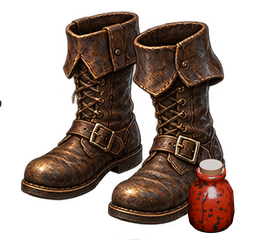 Spotted Trail boots — in-game inventory icon