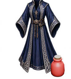 Crimson Acolyte robe — in-game inventory icon