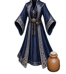 Umber Travel cape — in-game inventory icon