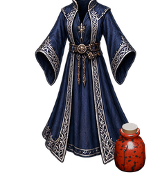 Spotted Travel cape — in-game inventory icon