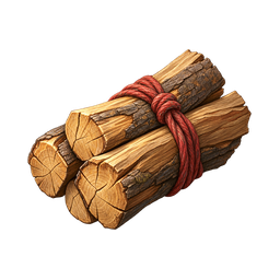 Firewood — in-game inventory icon