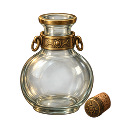 Empty vial — in-game inventory icon