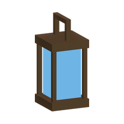 Azureveil lantern — in-game inventory icon