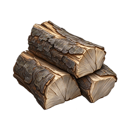 Dark fir firewood — in-game inventory icon