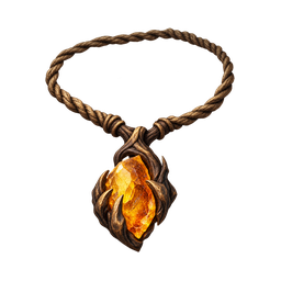 Hollowed pendant — in-game inventory icon