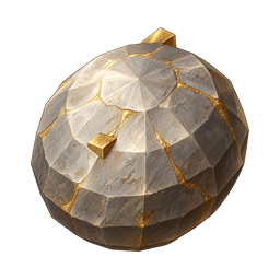 Gold-veined geode — in-game inventory icon