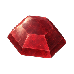 Cut Ruby — in-game inventory icon
