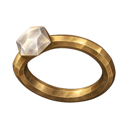 Quartz gold ring — in-game inventory icon
