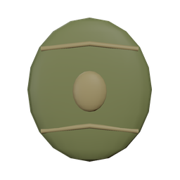 Chitin buckler — in-game inventory icon