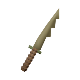 Serrated dagger — in-game inventory icon