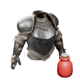 Crimson Steel cuirass — in-game inventory icon