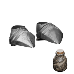 Rootbound Steel boots — in-game inventory icon