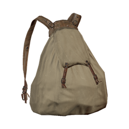 Linen backpack — in-game inventory icon