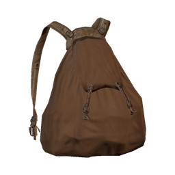 Leather backpack — in-game inventory icon